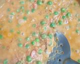 A picture of step 3 of Matar paneer.