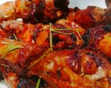 A picture of step 4 of Rosemary garlic drumsticks.