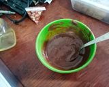 Foto langkah ke 3 dari resep Puding Brownies Roti Tawar.