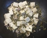 雪菜燜豆腐的食譜步驟5照片