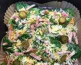 Foto del paso 7 de la receta: Pseudo Tortilla o Frittata de verduras y más cosas en Airfryer Cosori