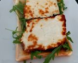 A picture of step 5 of My Grilled Halloumi & Poached Egg on Toast.