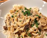 Tagliatelle z borowikami 🍂🍁 krok przepisu 3 zdjęcie