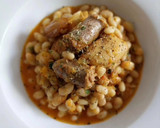 Foto del paso 11 de la receta: Fesolets de Santa Pau con calamar y salchichas