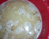 A picture of step 2 of Egusi soup.