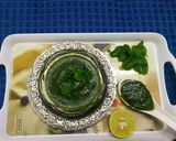 A picture of step 3 of Coriander Mint Chutney.