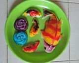 Foto langkah ke 3 dari resep Puding Ikan Koi 🐟🐟.