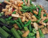 Foto langkah ke 3 dari resep Oseng Tempe Kacang Panjang.