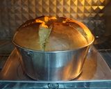 Foto langkah ke 9 dari resep Pandan Chiffon Cake.