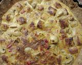 Foto del paso 7 de la receta: Tarta de pollo y champiñones con masa integral