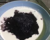 Foto langkah ke 6 dari resep Bubur Ketan item KETO.