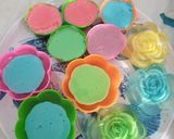 Foto langkah ke 1 dari resep Jelly Pudding Mawar🌹.
