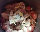 Babfőzelék recept fázis 2 fotója