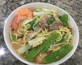 A picture of step 7 of Assorted Taiwanese Noodle  Soup 台灣的什錦麵.
