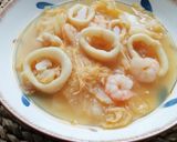 Foto del paso 6 de la receta: Repollo guisado con calamares y gambas