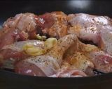 A picture of step 1 of Caramelized Chicken Adobo.