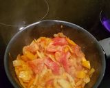 A picture of step 2 of Kicking creamy pasta mix.