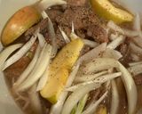Hình bước làm 4 của món Thịt nạc vai hầm táo (Stewed Meat with Apples)
