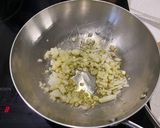 A picture of step 2 of Lamb moussaka lasagna.