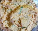 A picture of step 3 of Kerala special tea time snack - Parippu Vada.