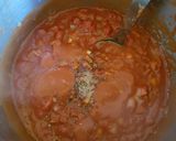 A picture of step 5 of Vegan chilli con carne.