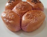 Foto langkah ke 4 dari resep Roti Sobek Ubi Ungu.