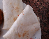 Foto del paso 3 de la receta: Burrito de atún, huevo y verduras
