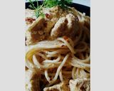 A picture of step 4 of Chicken Lazone.