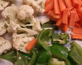 A picture of step 1 of Crispy vegetables.