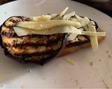 Foto del paso 6 de la receta: Brusquetas con berenjena grillada y lascas de parmesano