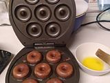 Mini Donuts, blancos y de chocolate