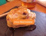 Φωτογραφία βήματος 10 της συνταγής Pancakes με μύρτιλα και σμέουρα 🥞🫐