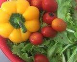 Hình bước làm 1 của món Salad trộn (chay) 🌼