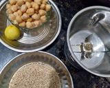 A picture of step 1 of छोले हम्मस (choole hummus recipe in hindi).