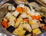 Foto del paso 5 de la receta: Crema de berenjenas, calabacín, patatas y zanahorias