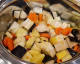 Foto del paso 5 de la receta: Crema de berenjenas, calabacín, patatas y zanahorias