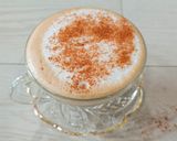 Gambar langkah 2 resipi Cappuccino.