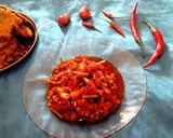 Foto langkah ke 3 dari resep Sambal bawang rambut + teri.