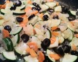 Foto del paso 3 de la receta: Espaguetis de espelta con verduras