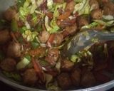 A picture of step 3 of Veg noodles.