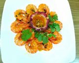 Hình bước làm 5 của món Tôm sốt chanh dây