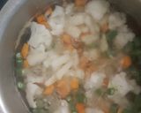 A picture of step 4 of Mixed vegetable curry.