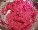 A picture of step 2 of Beetroot Rice Roll.