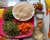 ফ্রয়েড রাইস (fried rice recipe in Bengali) রেসিপির ধাপ 1 ছবি