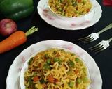 A picture of step 6 of Vegetable Maggi.