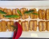 A picture of step 13 of Tofu sandwich with pork and prawn.