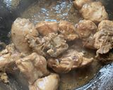 A picture of step 5 of Chicken Qorma.
