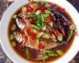 Foto langkah ke 9 dari resep Ikan kecap saus tiram.
