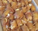 Sonkával sajttal töltött csirkemell recept fázis 1 fotója