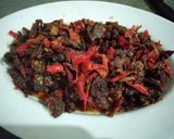 Foto langkah ke 6 dari resep Dendeng Balado (versi ungkep air kelapa).